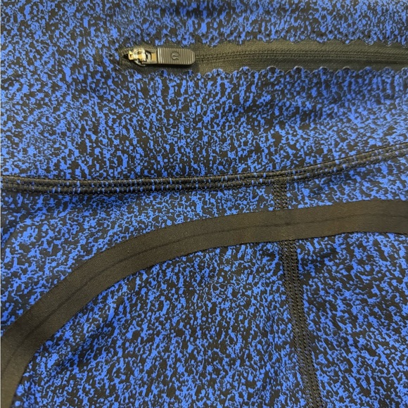 Lululemon On Track Tight Circuit Cerulean Blue Black / Black - Picture 12 of 13